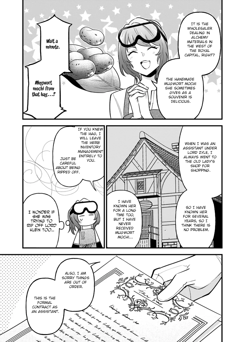 The Scorned Noblewoman Becomes an Apprentice Alchemist in Her Second Life. Chapter 4 Page 7
